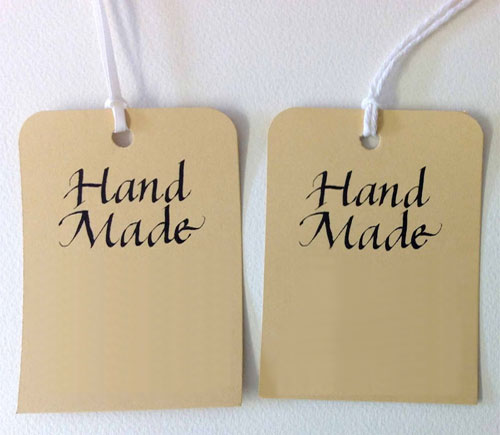 Hand finished packaging
